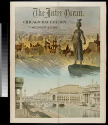 Cover of the Inter Ocean: Chicago Day Edition for the World